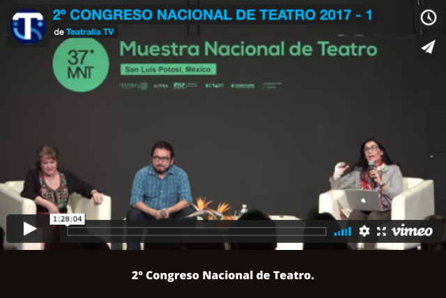 2º Congreso Nacional de Teatro.